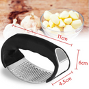 Amassador de Alho em Aço Inoxidável